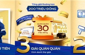 Khởi động cuộc thi &#39;Maxilite - Rulô Vàng&#39;
