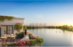Swan Lake – Những ngôi nhà có &#39;trái tim xanh&#39; kiến tạo chuẩn sống mới tại Vinhomes Green City