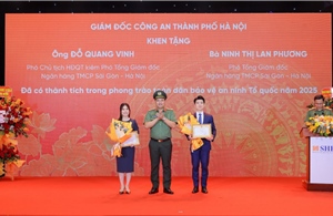 SHB được vinh danh vì đóng góp trong phong trào toàn dân bảo vệ an ninh Tổ quốc