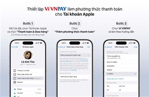 Ví VNPAY trở thành phương thức thanh toán cho App Store và các dịch vụ Apple tại Việt Nam