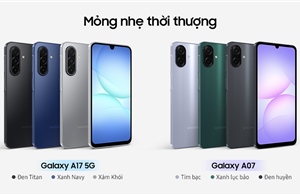 Trải nghiệm các tính năng AI thiết yếu và bảo mật với Samsung Galaxy A17 và Galaxy A07