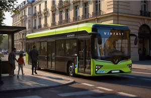 VinFast giới thiệu xe buýt điện tại châu Âu, lần đầu ra mắt thị trường quốc tế
