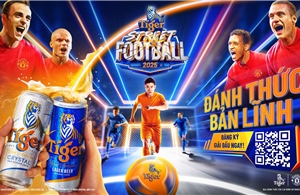 Giải đấu bóng đá đường phố Tiger Street Football 2025 chính thức khởi tranh
