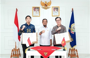 Vingroup ký biên bản ghi nhớ hợp tác phát triển dự án năng lượng tái tạo tại Indonesia