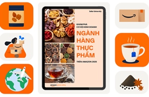 Ra mắt Cẩm nang khai thác tiềm năng ngành hàng Thực phẩm trên Amazon 