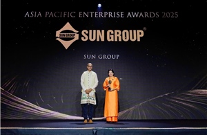 Sun Group nhận giải thưởng &#39;Thương hiệu truyền cảm hứng châu Á 2025&#39; do APEA trao tặng