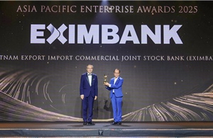 Eximbank được vinh danh ‘Doanh nghiệp xuất sắc Châu Á’ và “Doanh nghiệp tăng trưởng nhanh” tại APEA 2025