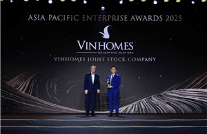 Vinhomes được vinh danh là doanh nghiệp xuất sắc Châu Á tại APEA 2025