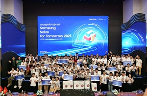 Samsung Việt Nam tổng kết và công bố kết quả cuộc thi Samsung Solve for Tomorrow 2025