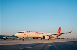 Sun PhuQuoc Airways đón tàu bay thứ tư Airbus A321NX, tăng năng lực khai thác cho mùa cao điểm cuối năm