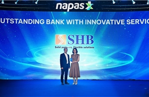 SHB nhận giải Ngân hàng xuất sắc về đổi mới sáng tạo, thúc đẩy tương lai thanh toán không tiền mặt