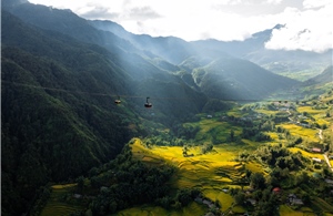 Cáp treo Fansipan mở cửa trở lại, sẵn sàng đón du khách trong mùa đẹp nhất năm