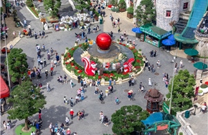 Sun World Ba Na Hills náo nhiệt du khách những ngày đầu năm 2026