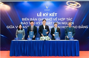 VinFast hợp tác với 30 trường đại học, cao đẳng - chuẩn hóa chương trình và chất lượng đào tạo kỹ sư ô tô điện