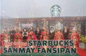 Khai trương cửa hàng Starbucks Fansipan đạt kỷ lục cao nhất châu Á