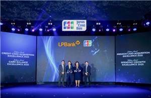 LPBank ghi dấu ấn trên thị trường thẻ với 4 giải thưởng từ JCB