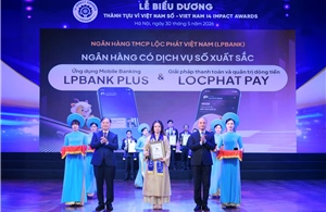 LPBank lập 'cú đúp' giải thưởng tại Vietnam I4 Impact Awards 2026