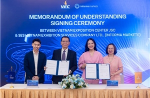 VEC hợp tác chiến lược với các đối tác, thúc đẩy chuỗi sự kiện triển lãm quốc tế tại Việt Nam