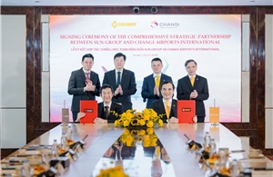 Điều gì khiến Changi mở rộng hợp tác chiến lược với Sun Group?