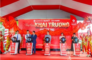 LOTTE MART chính thức khai trương siêu thị mới tại Tây Ninh