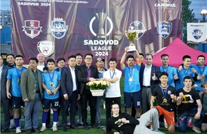 Giải bóng đá của người Việt Chợ Sadovod thành công tốt đẹp