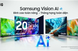 Samsung AI TV 2026 đã có mặt tại Việt Nam, mở rộng danh mục AI TV với 'Trợ lý Vision AI đa nhiệm'