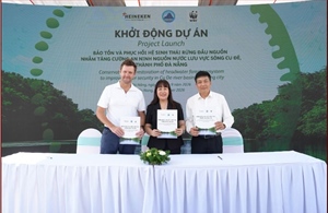HEINEKEN Việt Nam mở rộng chương trình bảo tồn nguồn nước