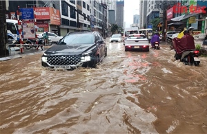 Hà Nội chi hơn 5.500 tỷ đồng làm công trình khẩn cấp chống úng ngập