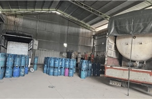 Phát hiện đường dây khép kín san chiết, vận chuyển, phân phối, bán lẻ gas