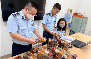 Quản lý thị trường Hà Nội tăng cường kiểm tra bánh Trung thu, hàng giả, hàng lậu