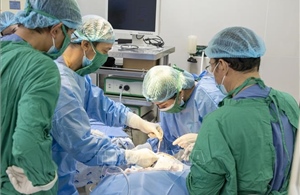 Phối hợp liên viện phẫu thuật thành công ca chấn thương vỡ sàn hốc mắt do dị vật