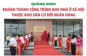 Quảng Ninh: Khánh thành công trình Khu nhà ở xã hội thuộc Khu dân cư đồi Ngân hàng
