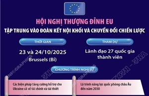 Hội nghị thượng đỉnh EU: Tập trung vào đoàn kết nội khối và chuyển đổi chiến lược
