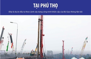 Dự kiến cầu Phong Châu sẽ được khánh thành sau một năm khởi công