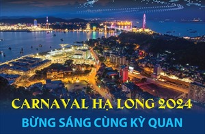 Carnaval Hạ Long 2024: Bừng sáng cùng Kỳ quan