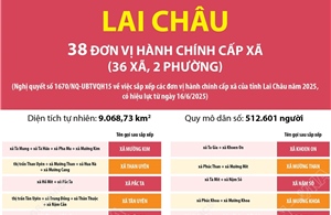 Thông tin chi tiết sắp xếp các đơn vị hành chính cấp xã của tỉnh Lai Châu