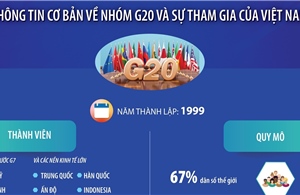 Thông tin cơ bản về nhóm G20 và sự tham gia của Việt Nam