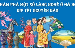 Khám phá một số làng nghề Hà Nội dịp Tết Nguyên đán