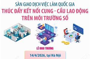 Sàn giao dịch việc làm quốc gia: Thúc đẩy kết nối cung - cầu lao động trên môi trường số
