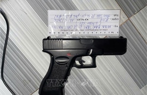 Triệt phá đường dây ma túy, thu giữ nhiều vũ khí