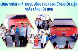Tổng Bí thư, Chủ tịch nước Tô Lâm: Công nhân phải được sống trong những điều kiện ngày càng tốt hơn