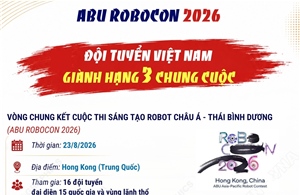 ABU Robocon 2026: Đội tuyển Việt Nam giành hạng 3 chung cuộc