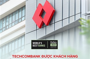 Tạp chí Forbes: Techcombank được khách hàng chọn là ‘Ngân hàng #1 Việt Nam’
