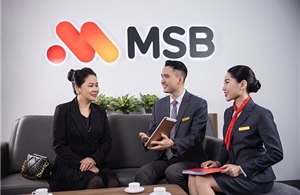 MSB hỗ trợ đến 95% nhu cầu vốn cho khách hàng vay mua nhà