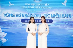 Di Khả Hân lựa chọn thí sinh Hoa hậu Sinh viên Hòa bình Việt Nam