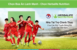 Herbalife Việt Nam – Nhà tài trợ cho Đội tuyển Bóng đá Quốc gia Việt Nam 