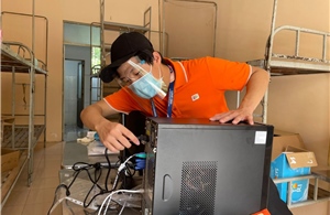 FPT triển khai hạ tầng và thiết bị CNTT cho Bệnh viện dã chiến tại Thủ Đức 