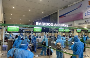 Bamboo Airways phối hợp thực hiện chuyến bay đưa thai phụ và trẻ nhỏ về Hà Tĩnh