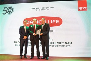 Dai-ichi Life Việt Nam được vinh danh ‘Top 50 Doanh nghiệp Phát triển Bền vững 2022’