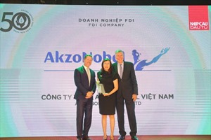 AkzoNobel giành giải thưởng TOP50 Doanh nghiệp Phát triển Bền vững 2022 